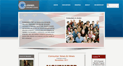 Desktop Screenshot of alabamaconsumercouncil.org